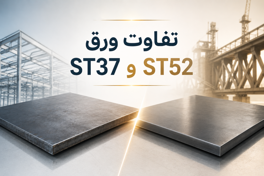 تفاوت ورق st37 و st52
